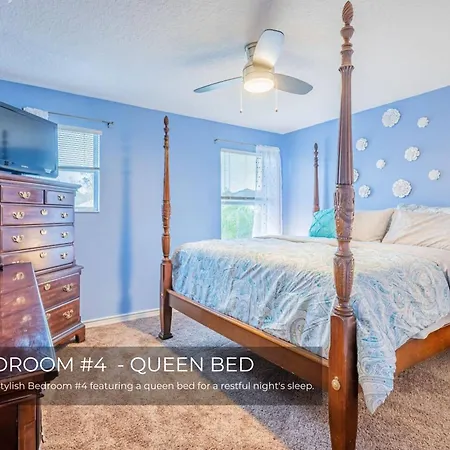 5 Bedroom Villa L 12 Min To Disney L Themed Rooms L Orlando Area Davenport Extérieur photo
