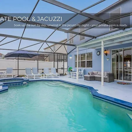 5 Bedroom Villa L 12 Min To Disney L Themed Rooms L Orlando Area Davenport Extérieur photo