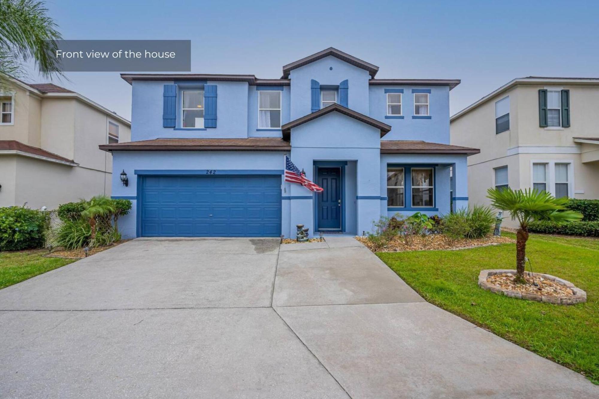5 Bedroom L 12 Min To L Themed L Orlando Area