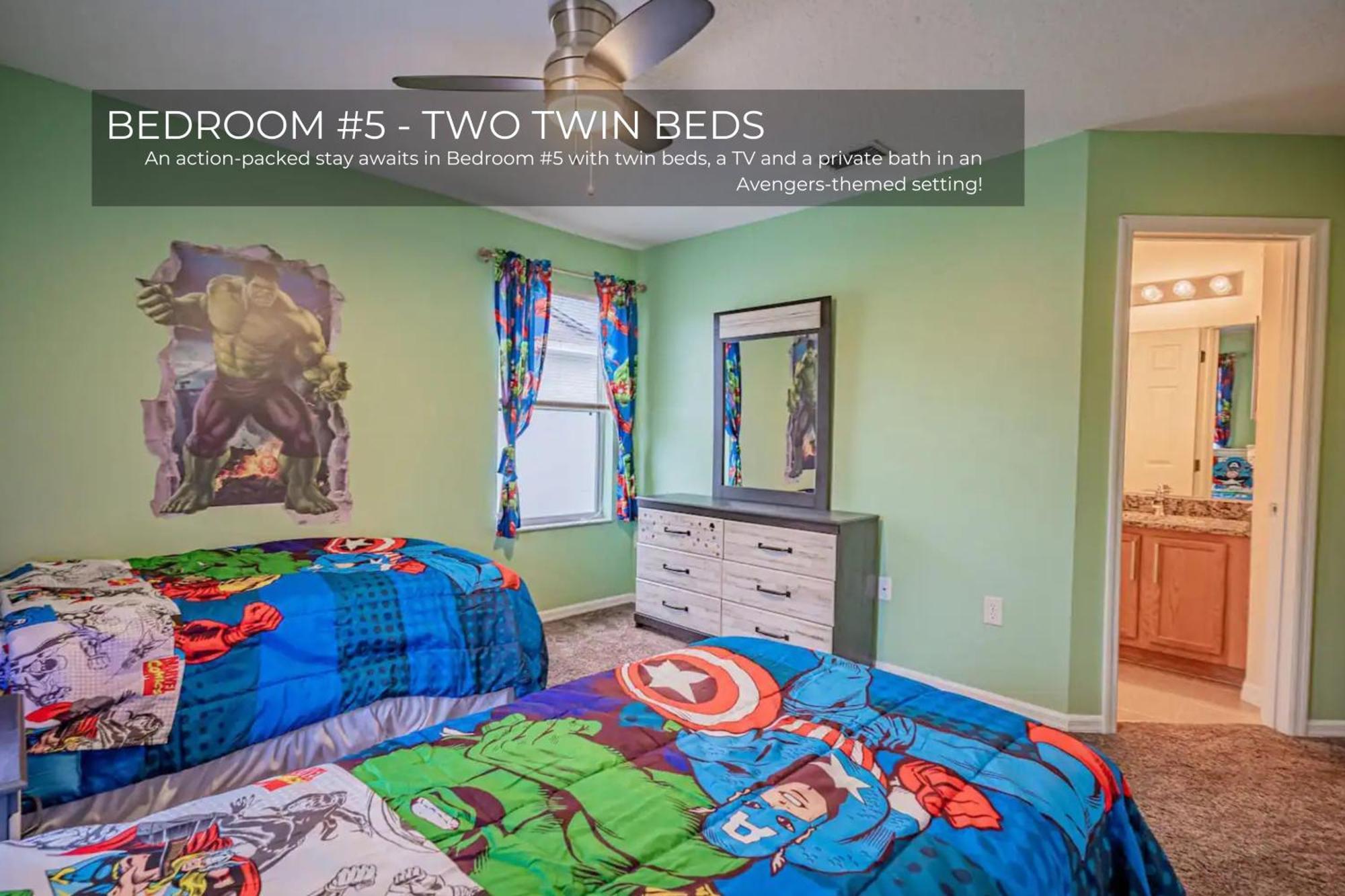5 Bedroom L 12 Min To L Themed L Orlando Area Davenport