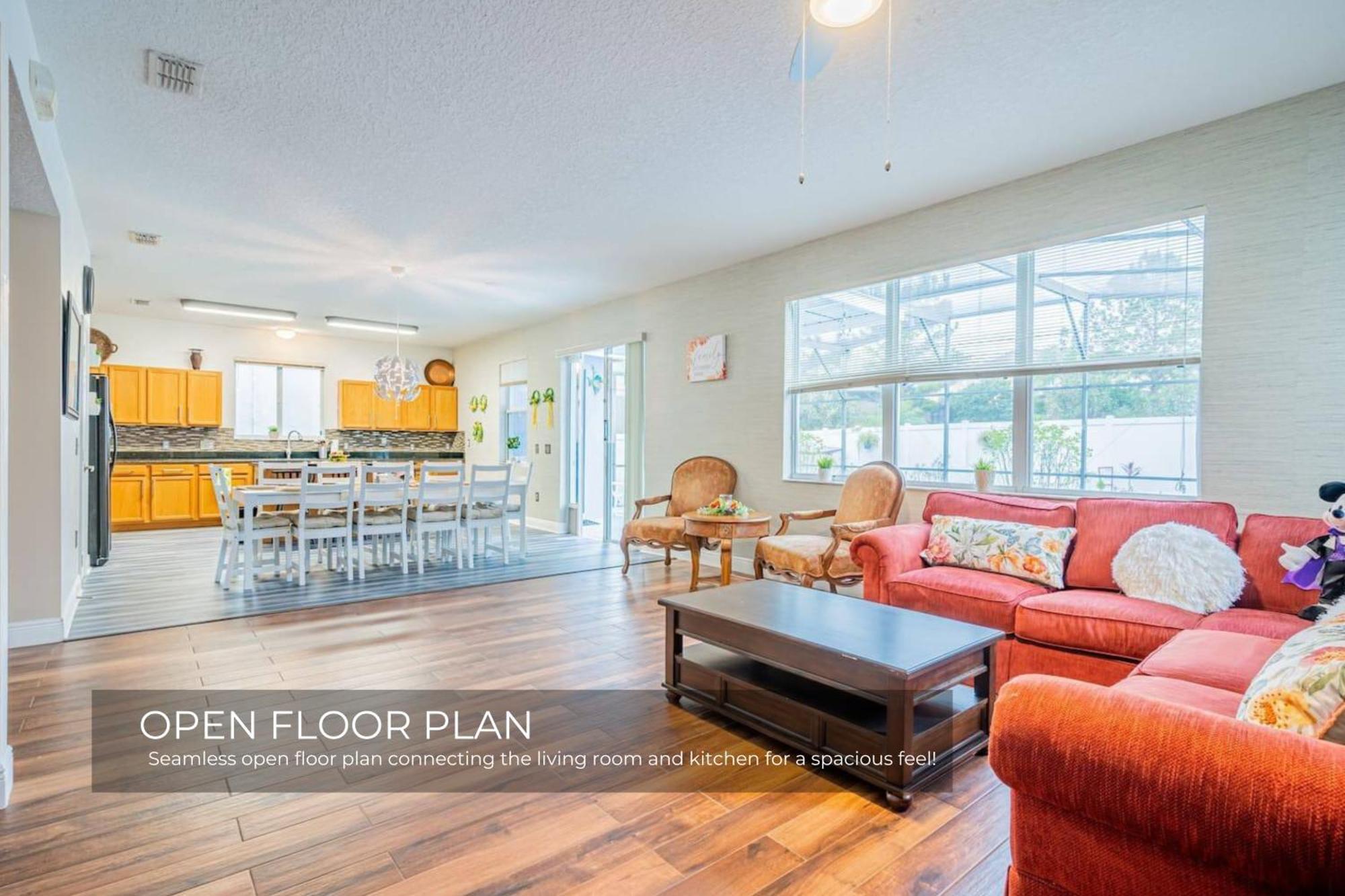 5 Bedroom L 12 Min To L Themed L Orlando Area Hébergement de vacances Davenport